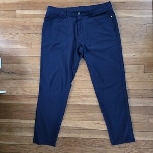 Lululemon mens slim Navy pants size 36